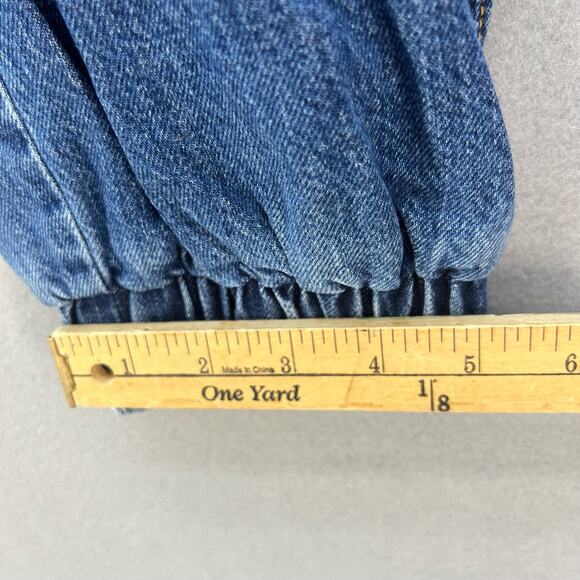 BDG Urban Outfitters Jeans Women's 27 (4) Blue Cargo Jogger Retro 90's Normcore - Picture 7 of 12